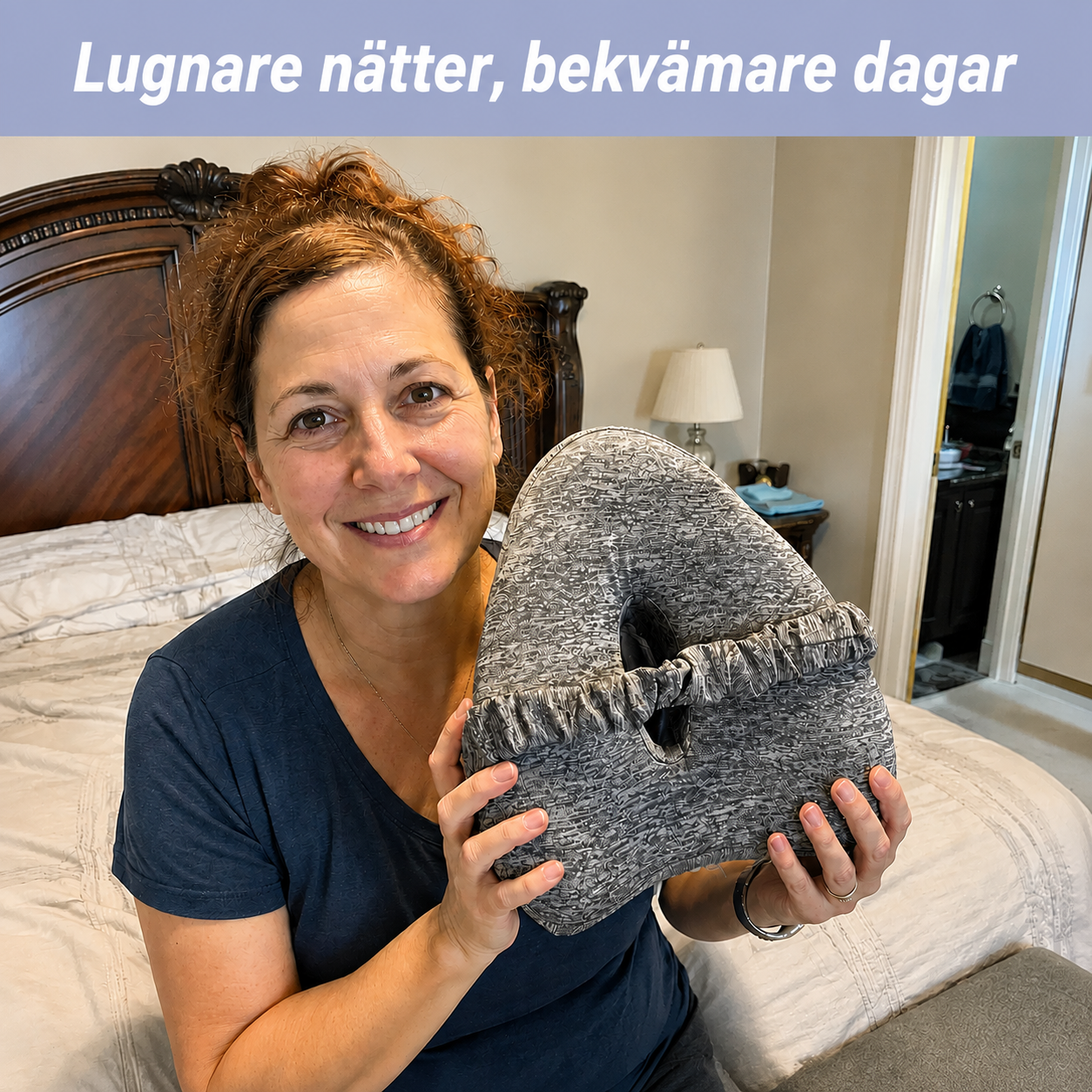 Comfortiva™ Ergokudde - Ergonomiskt stöd för en bekvämare natts sömn